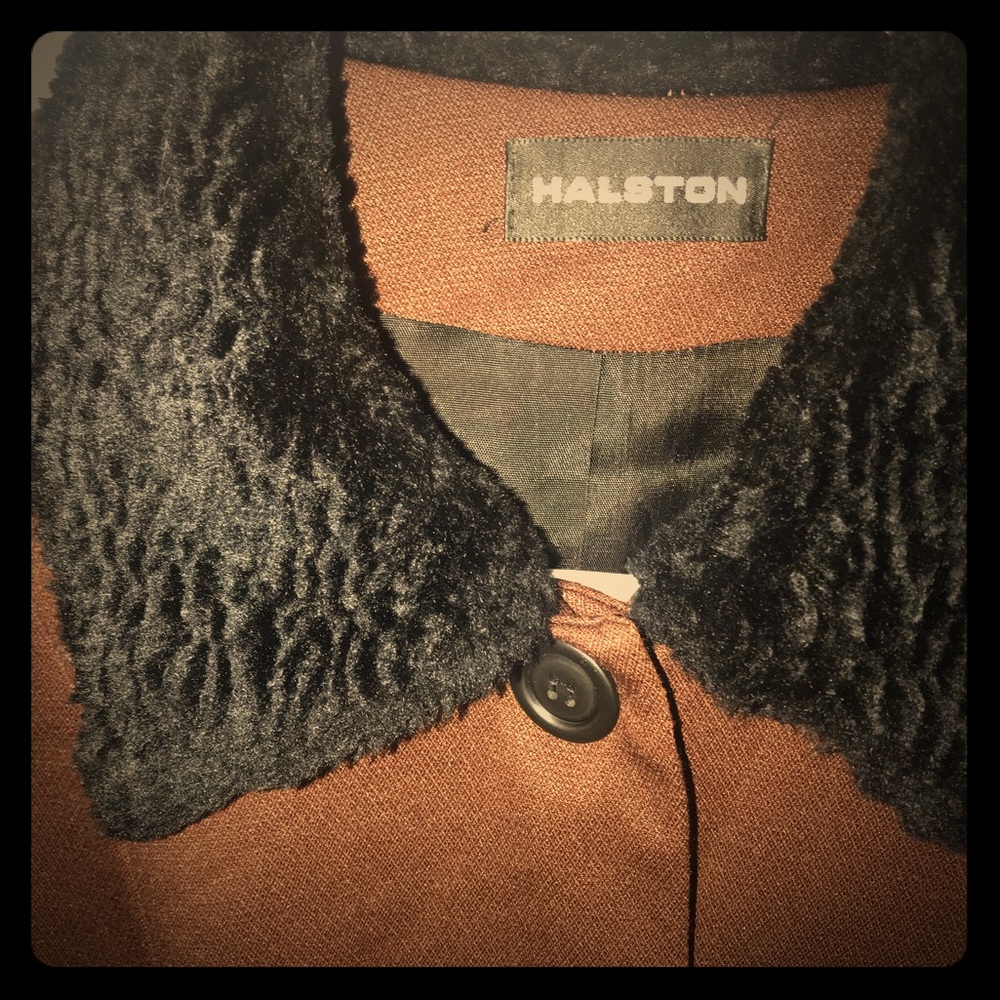 Women’s vintage Halston jacket/ skirt